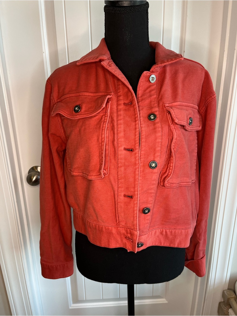 Women's Cropped Utility Jacket